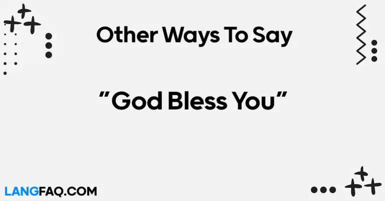 12 Other Ways to Say “God Bless You”