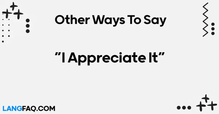 12 Other Ways to Say “I Appreciate It”