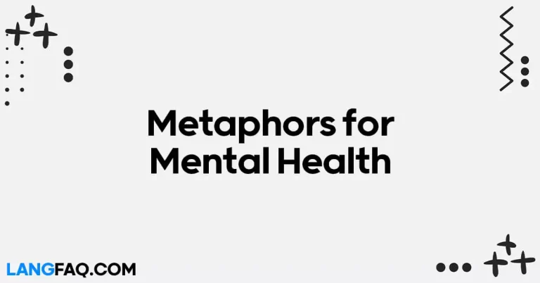 26 Metaphors for Mental Health: Unlocking the Power of Expression